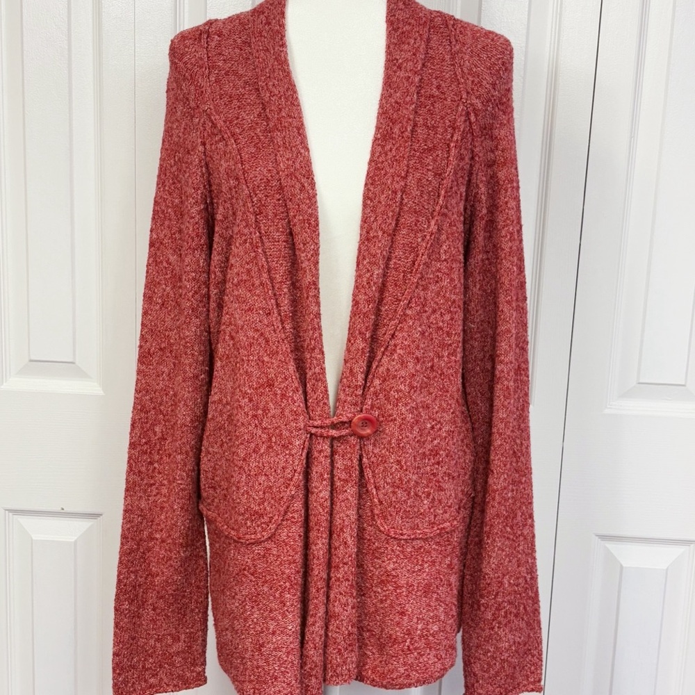 NWT Maurices Cozy Textured Long Sleeve Loop Button Cardigan Sweater XL